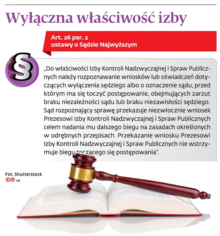 Wyłączna właściwość izby