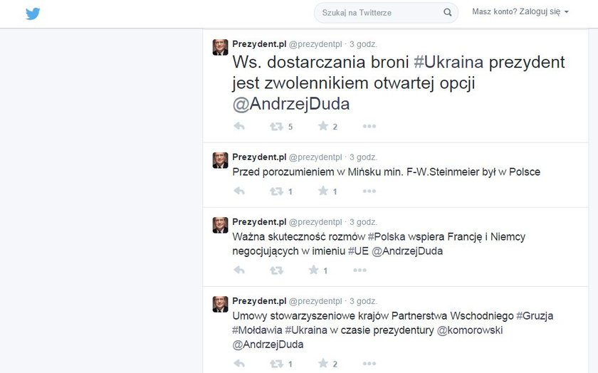 Twitter PrezydentPl