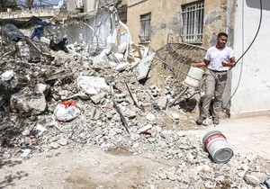 Ilustracija: Stanovnici palestinskog okruga Al Bustan u istočnom Jerusalimu