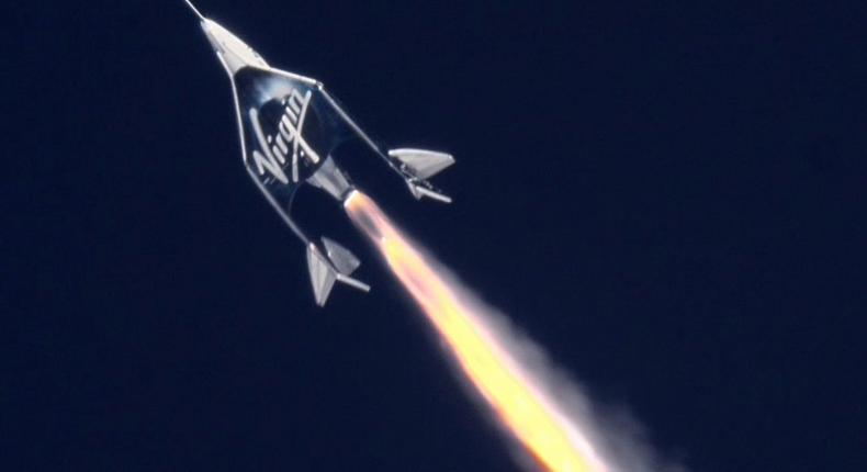 virgin galactic spaceshiptwo sst vss unity second spaceflight 50 miles marsscientific trumbull studios