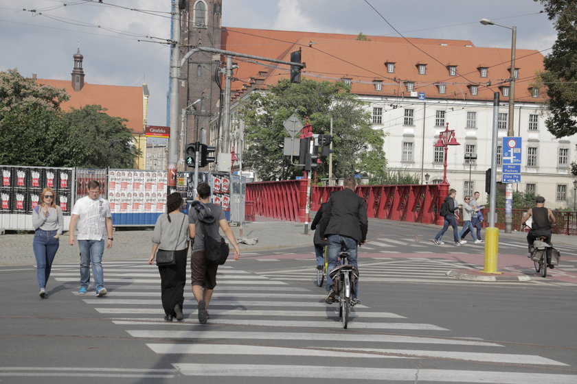 Wrocławscy rowerzyści łamią prawo