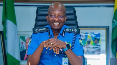 Inspector-General of Police, Olukayode Egbetokun. [Twitter:@Princemoye1]