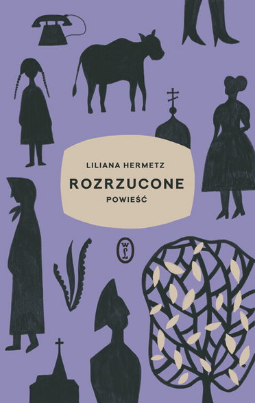 Liliana Hermetz, "Rozrzucone" (okładka)