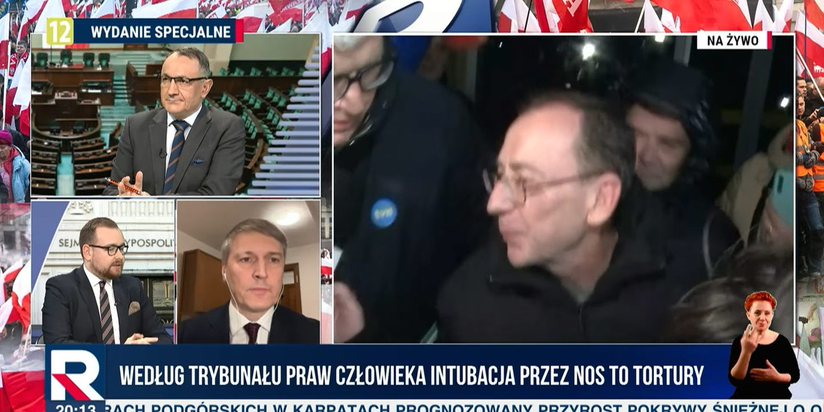 Zaskakujące słowa na antenie TV Republika. 