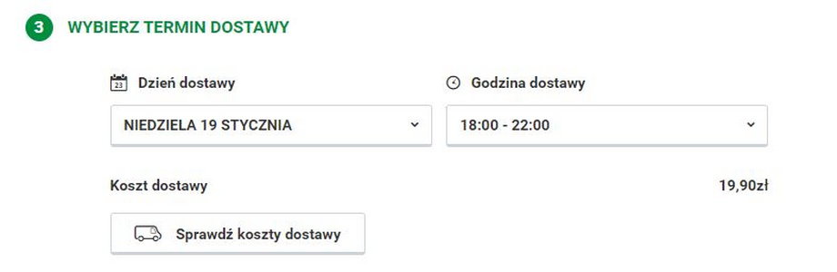 W Auchan Direct w Warszawie można liczyć na dowóz zakupów zrobionych w niedzielę jeszcze tego samego dnia