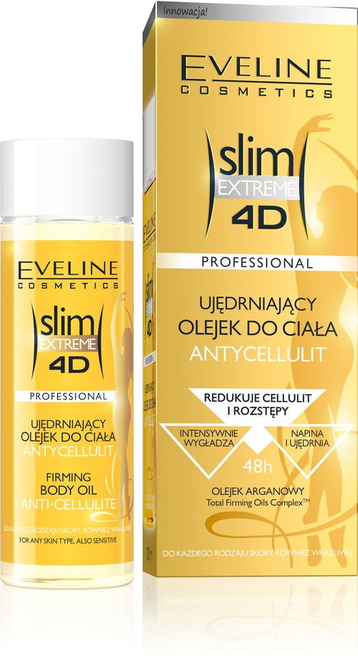 Ujędrniający olejek do ciała antycellulit - Eveline Cosmetics