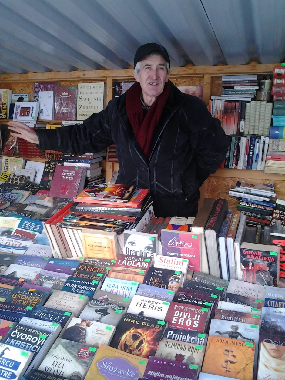 Pero Stanojević, prodavac knjiga
