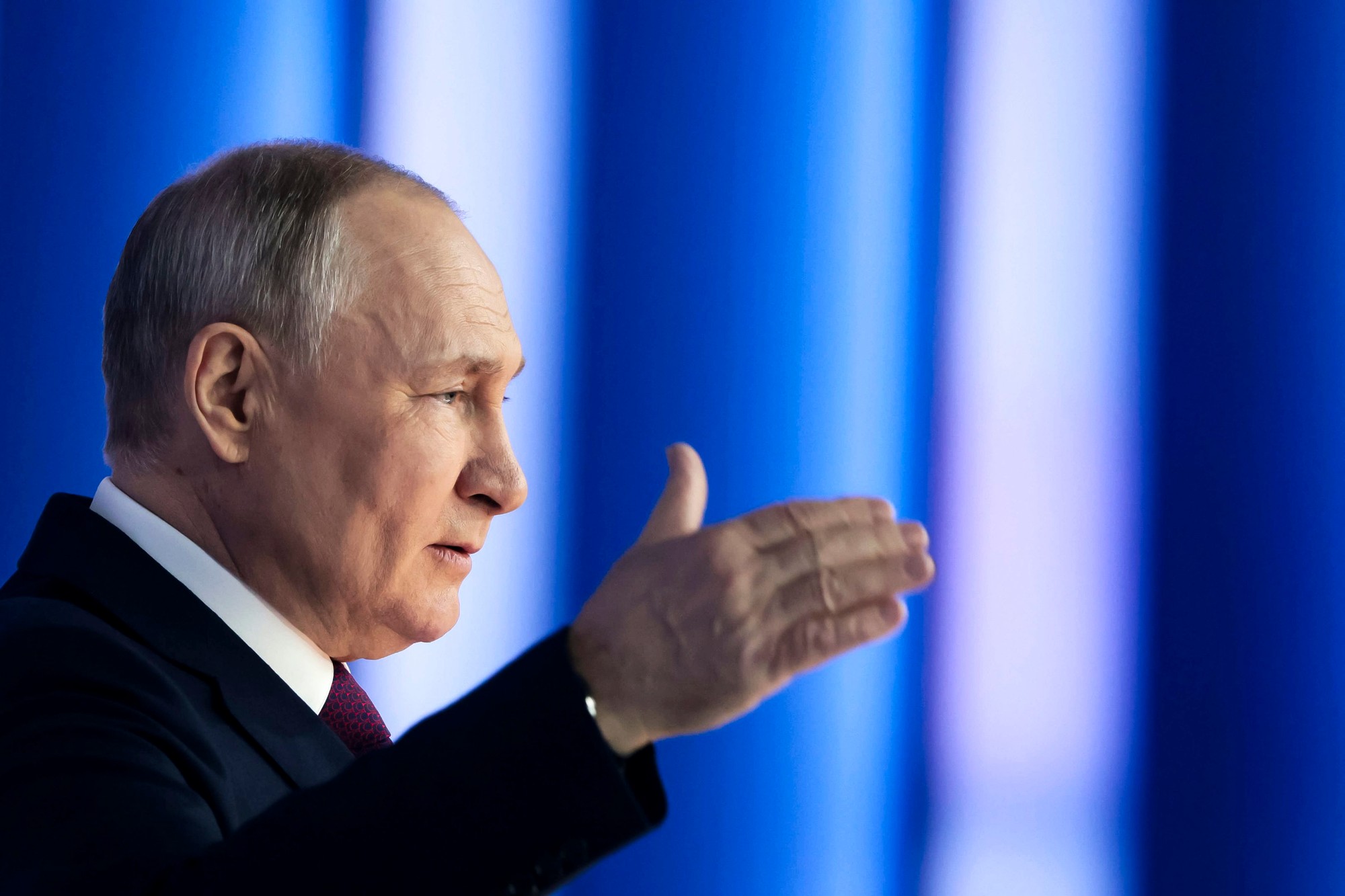 Ruský prezident Vladimir Putin. 