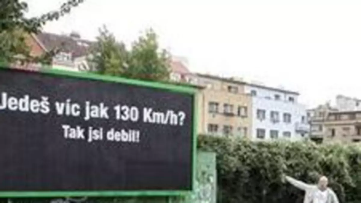 Jedziesz szybciej niż 130 km/h, to jesteś debilem