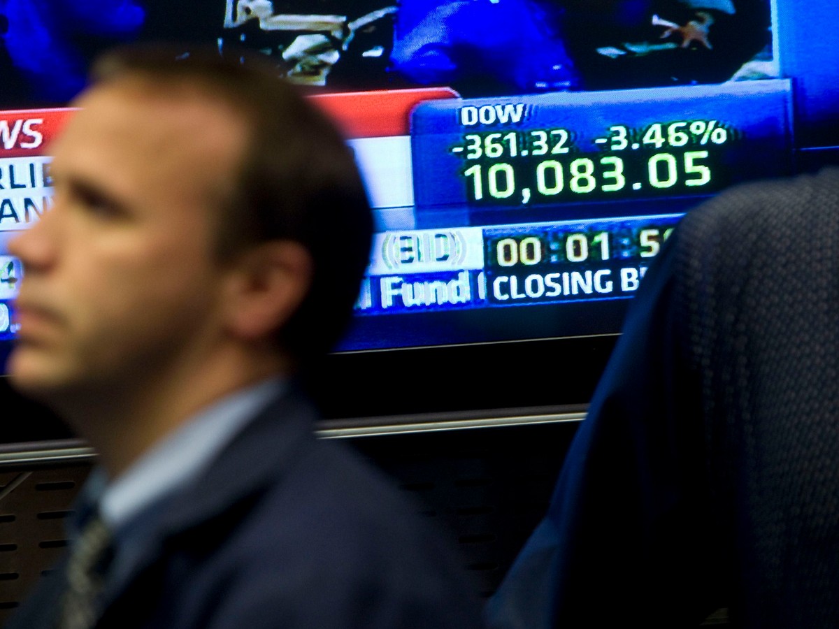 Na zamknięciu Dow Jones Industrial spadł o 1,14 proc. do 12.411,31 pkt.