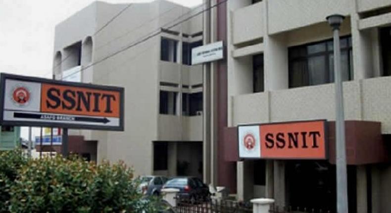 A branch of the SSNIT office