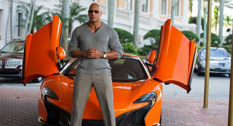 Dwayne Johnson knows how to rock tall men fashion the classy way.