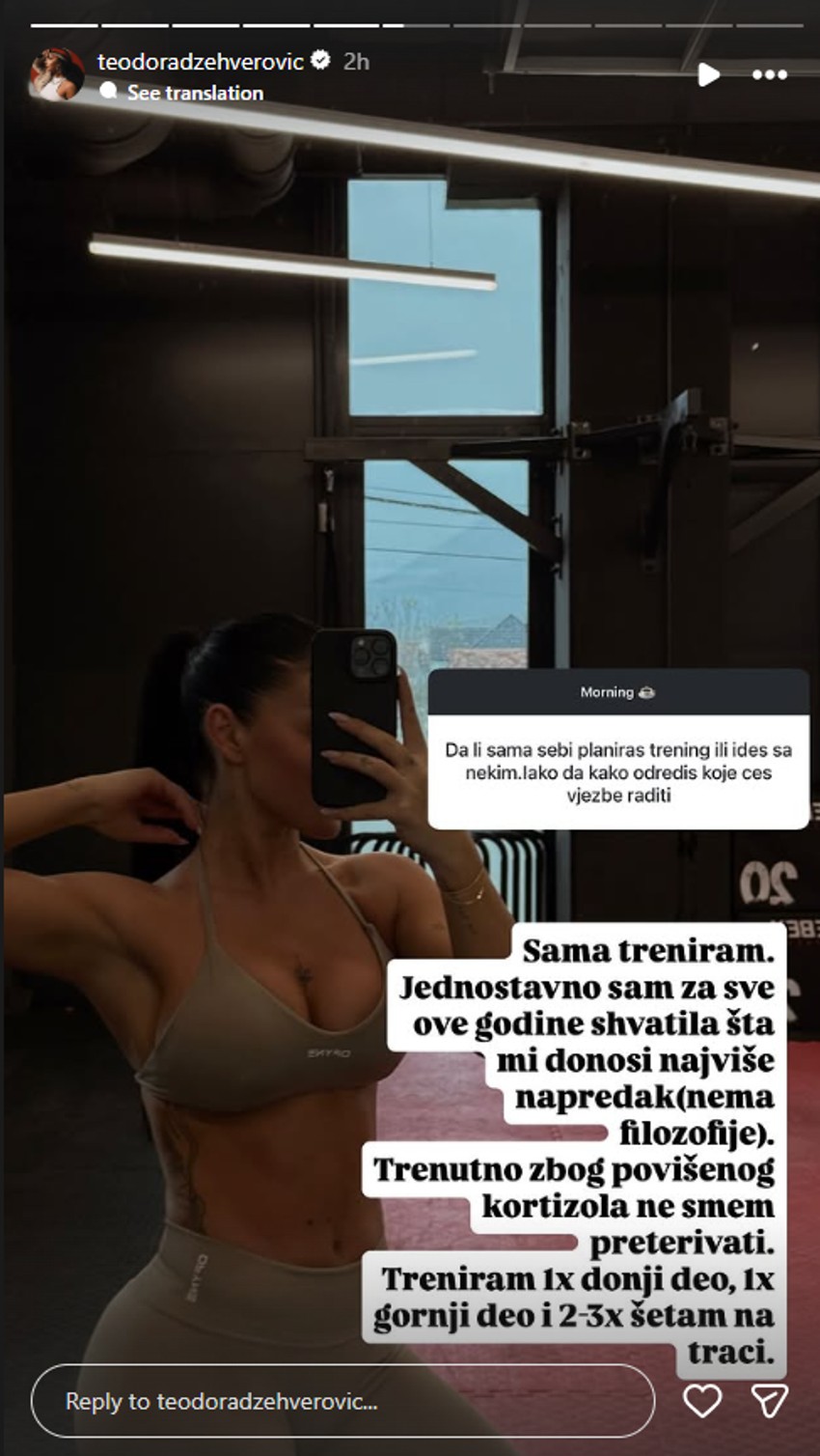 Teodora odgovarala na pitanja sa Instagrama
