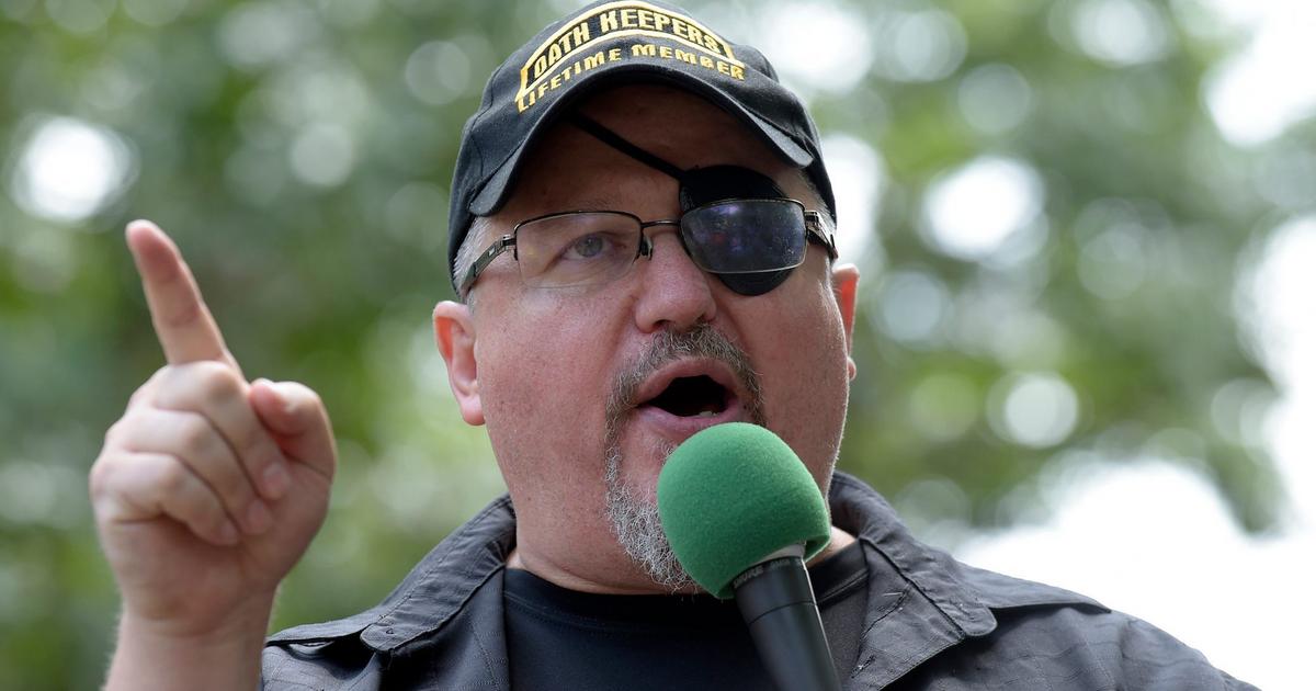 Founder of far-right Oath Keepers warned of a 'bloody war' ahead of the US Capitol riot, court hears