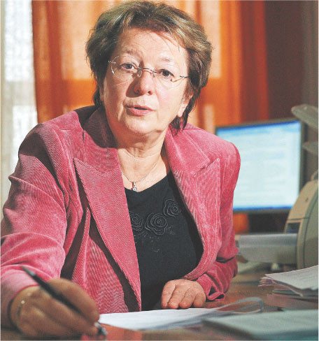 Irena Kotowska, kierownik Zakładu Demografii Szkoły Głównej Handlowej w Warszawie Fot. Michał Kołyga