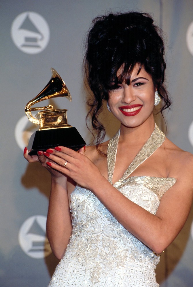 Selena Perez na dodeli Gremi nagrada 1994. godine