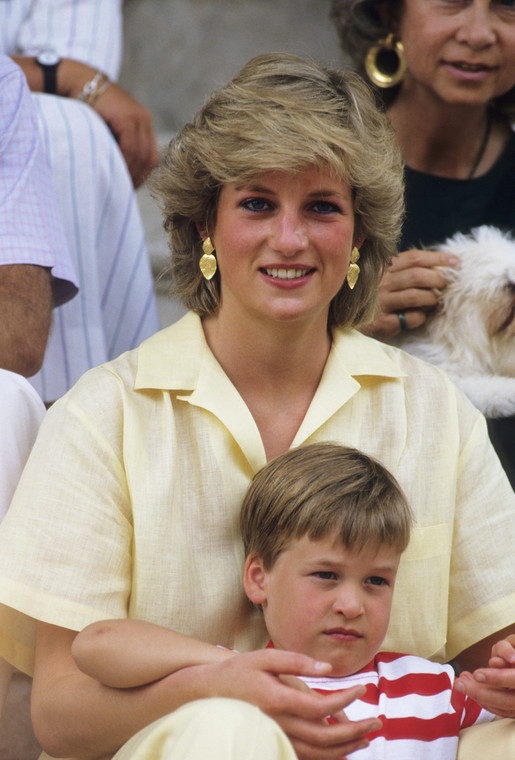 Księżna Diana i książę William