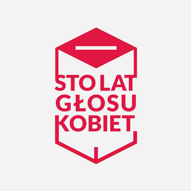 Logo cyklu „Sto lat głosu kobiet”