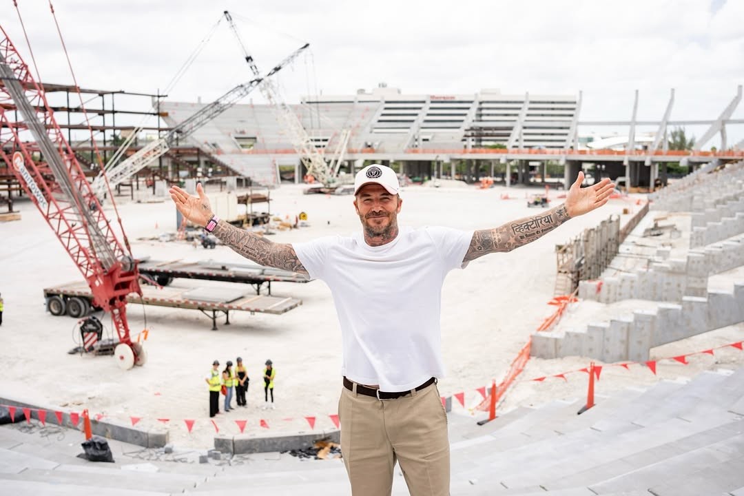 Bývalý anglický futbalový reprezentant David Beckham.