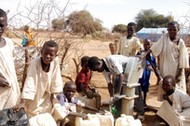 Sudan pomoc PAH akcja humanitrana studnia woda mieszkańcy 