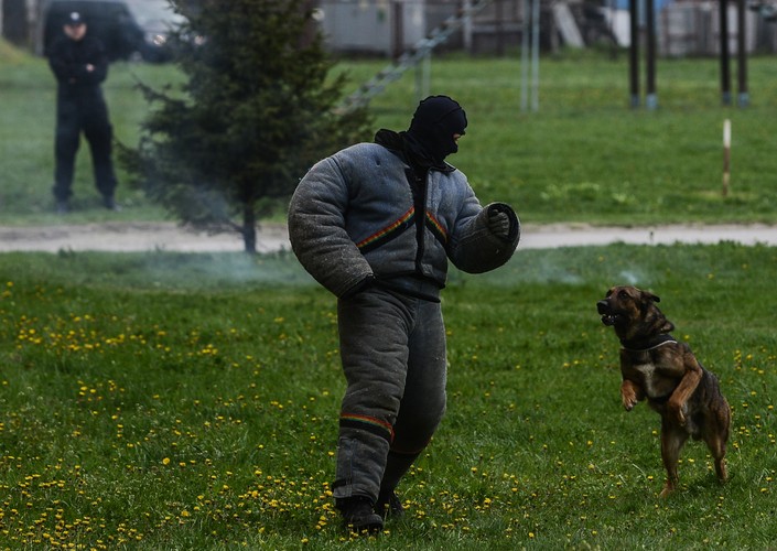 Ćwiczenia funkcjonariuszy Biura Operacji Antyterrorystycznych KGP, sprawdzające stan przygotowań antyterrorystów do szczytu NATO i Światowych Dni Młodzieży