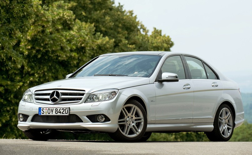 Taki Mercedes C 250 CDI BlueEFFICIENCY (z silnikiem Diesla) z 2008 roku nie wjedzie do Wrocławia