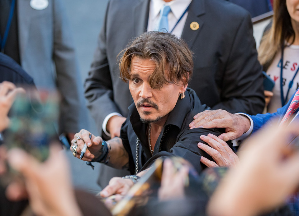 Johnny Depp, 2017 r.