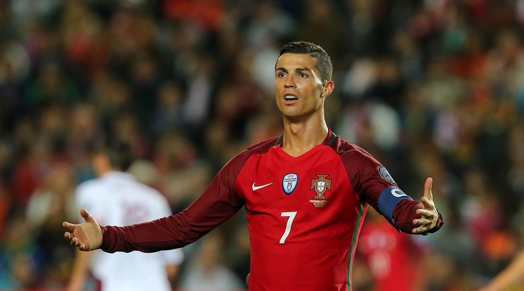 Ronaldo hatalmas összegű támogatást ajánlott fel /Fotó: AFP