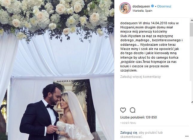 Doda i Emil Stępień w dniu zaręczyn