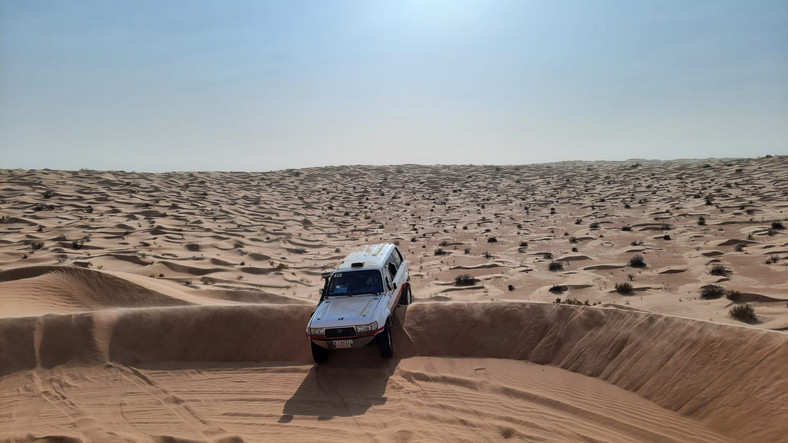 Klasycznym Land Cruiserem na Rajd Dakar