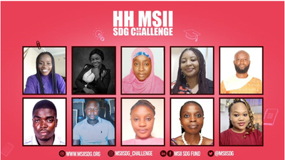 10 winners to get $10k each as Muhammad Sanusi II SDG initiative announces 10 winning projects from cohort 2.