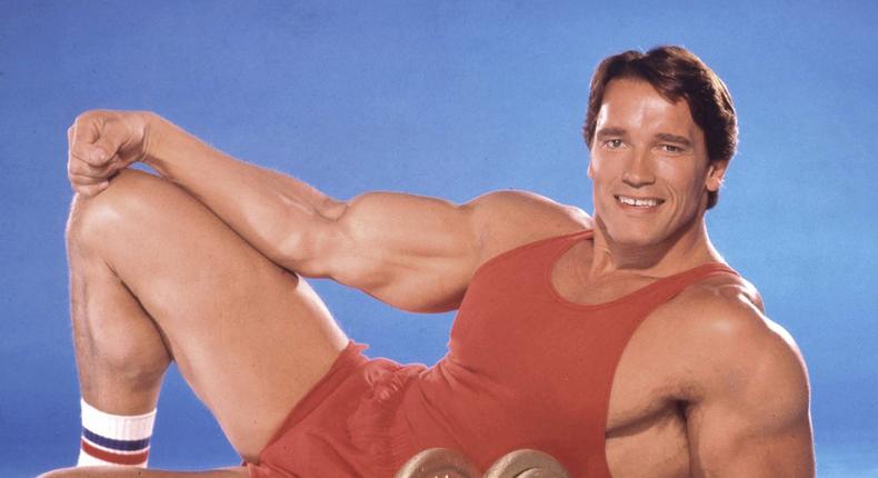 Arnold Schwarzenegger in 1985.Harry Langdon/Getty Images