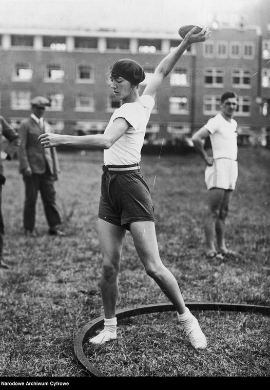 Halina Konopacka na igrzyskach w Amsterdamie, 1928 rok