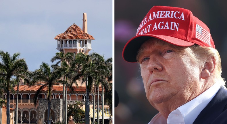 Former President Donald Trump's Palm Beach estate, Mar-A-Lago was searched by the FBI Monday evening.