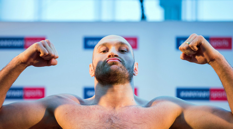 Tyson Fury /Fotó: MTI/EPA/Rold Vennenbernd