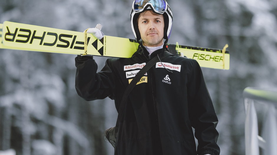 Simon Ammann, słynny skoczek narciarski ze Szwajcarii