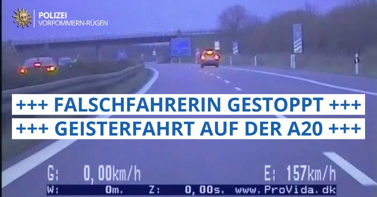 Polka jechała pod prąd niemiecką autostradą A20 w kierunku Szczecina