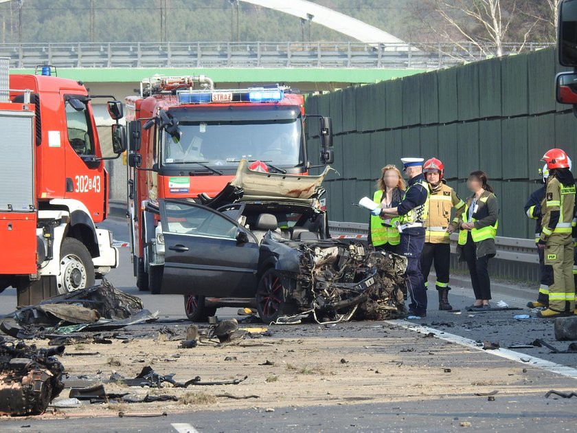 Groźny wypadek na Podlasiu. TIR zderzył się z osobówką