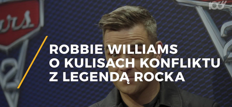 Robbie Williams ujawnia kulisy konfliktu z legendarnym rockowym muzykiem