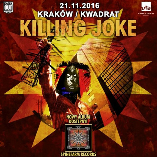 Killing Joke w listopadzie zagra koncert w Krakowie