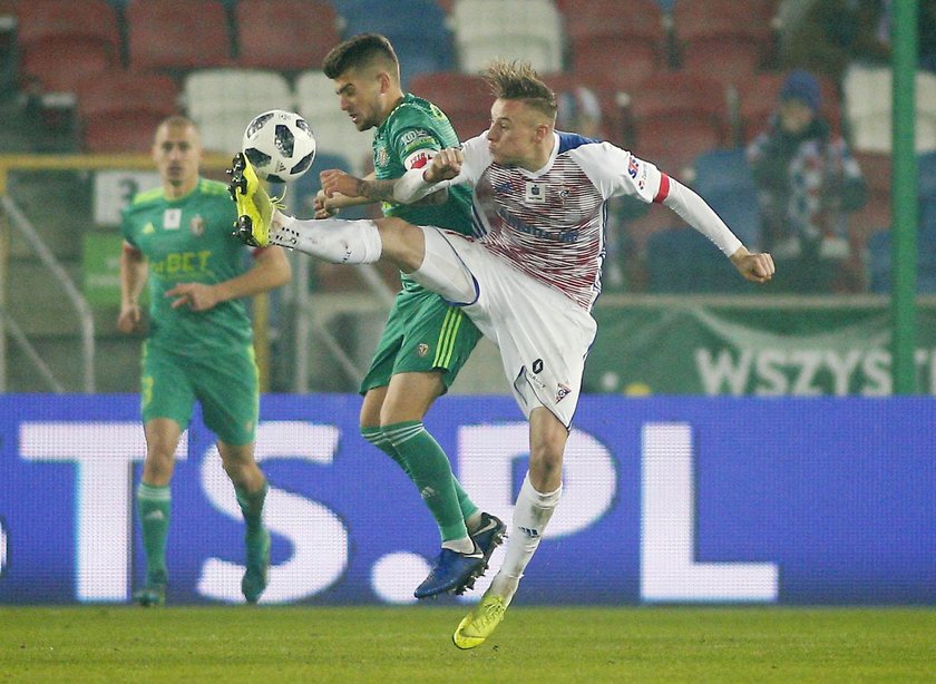 Pilka Nozna. Ekstraklasa. Gornik Zabrze - Slask Wroclaw. 09.11.2018