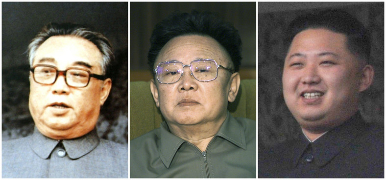 Kim Ir Sen, Kim Dzong Il, Kim Dzong Un, fot. Reuters