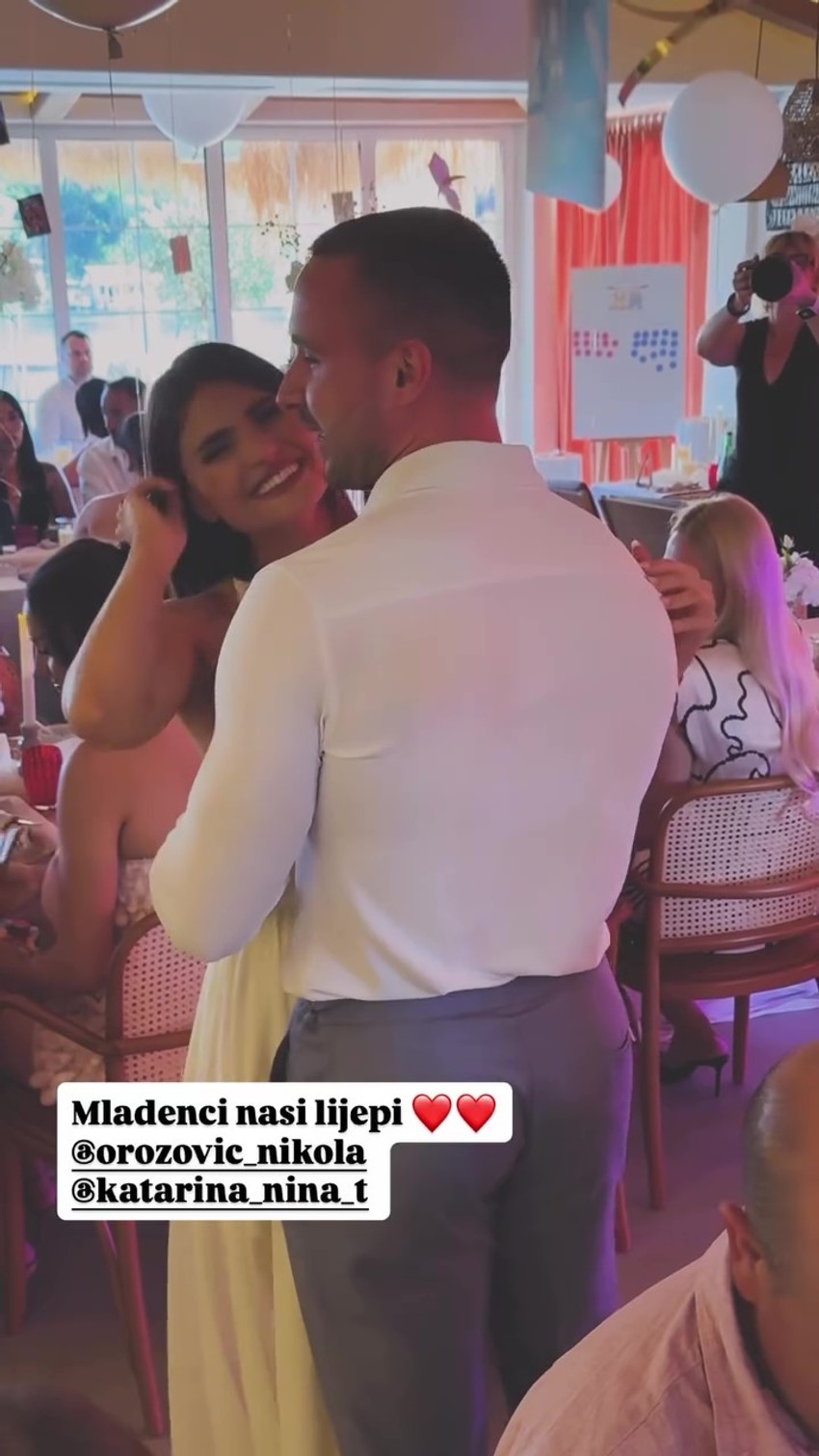 Nikola Orozović se oženio