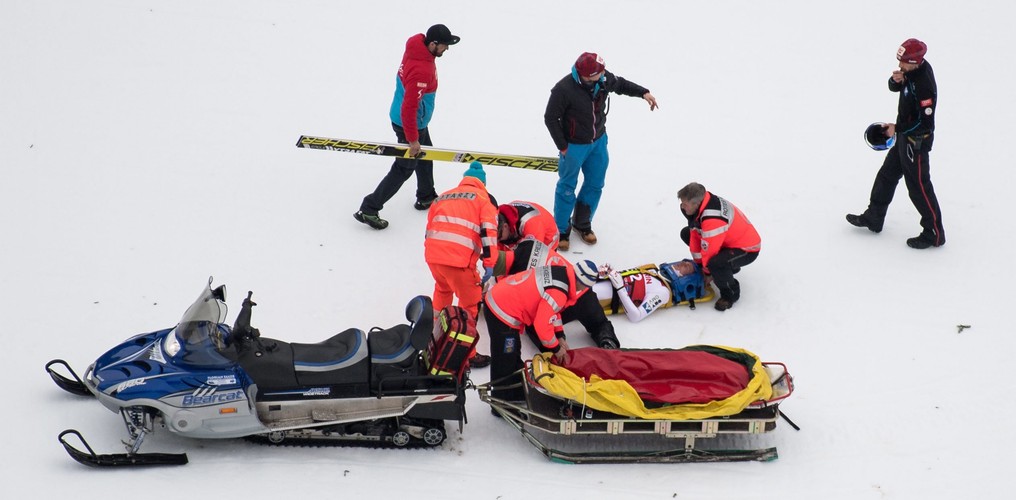 Gregor Schlierenzauer doznał urazu klatki piersiowej i ma stłuczone udo