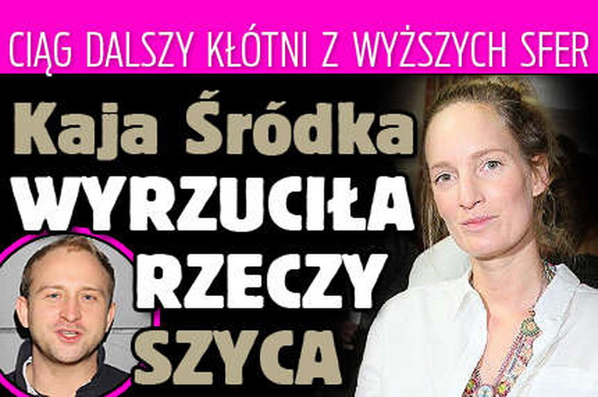 Śródka wyrzuciła rzeczy Szyca!