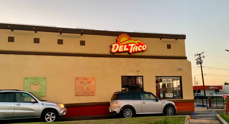 Del Taco has adopted Presto Automation's AI-powered voice assistant to take orders. Mary Meisenzahl/Insider