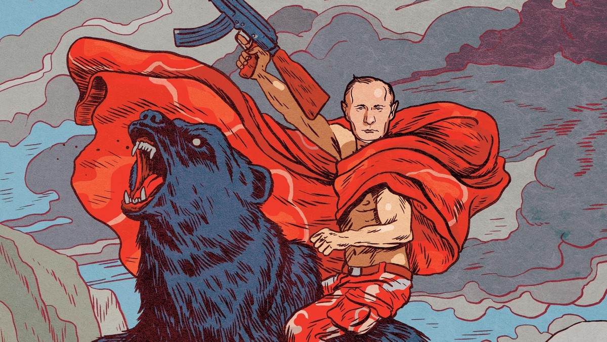 Władimir Putin ilustracja 