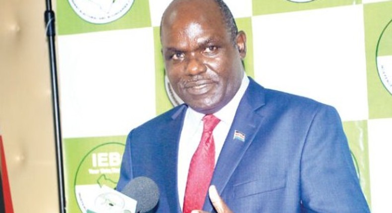 IEBC Chairman Wafula Chebukati