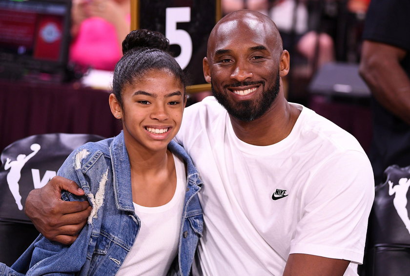 Kobe Bryant z 13-letnią córką Gianną