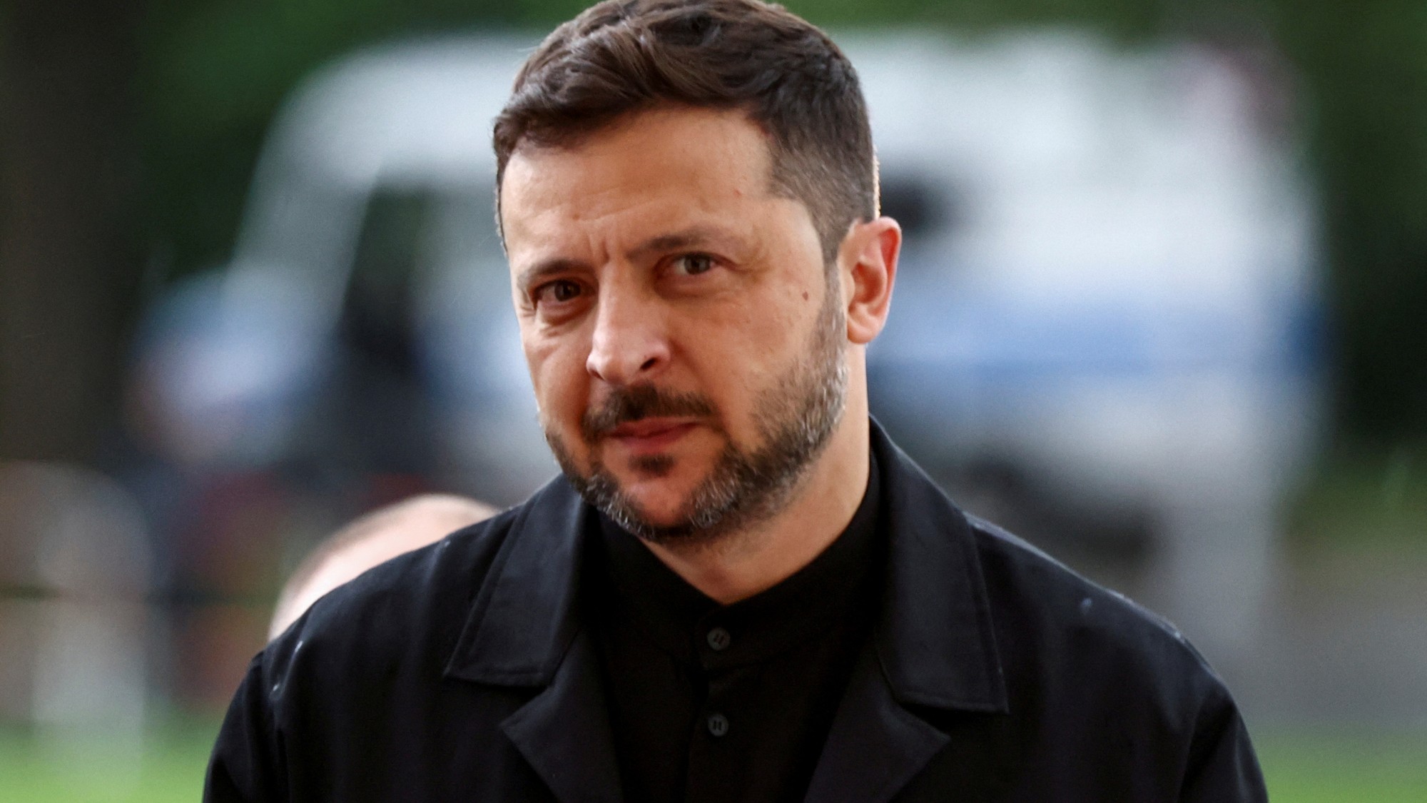 Ukrajinský prezident Volodymyr Zelenskyj, REUTERS/Liesa Johannssen